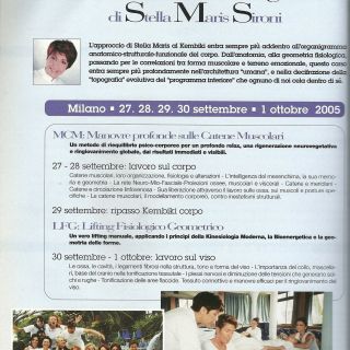 2005 - LIFTING FISIOLOGICO GEOMETRICO